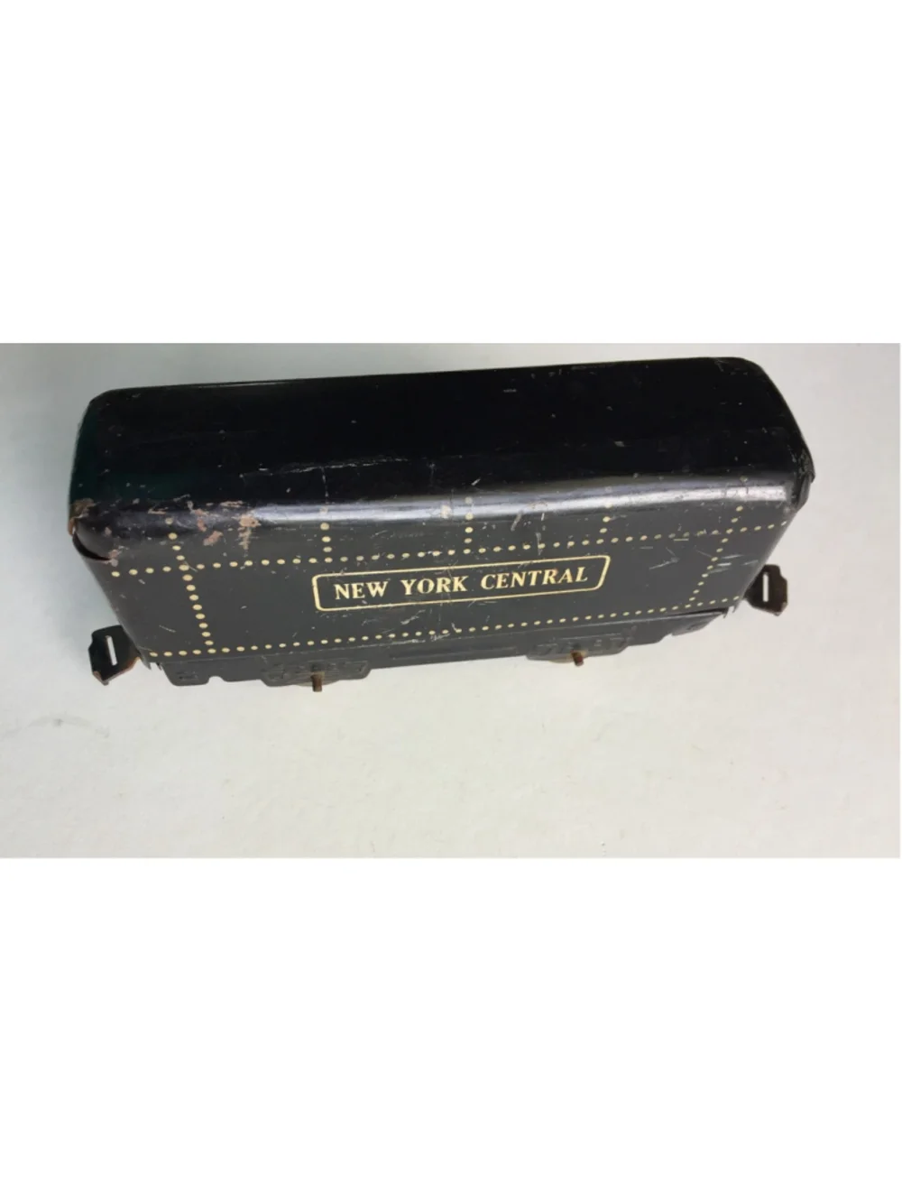 Vintage Marx New York Central Black Tender Car Tin Litho O Gauge Train